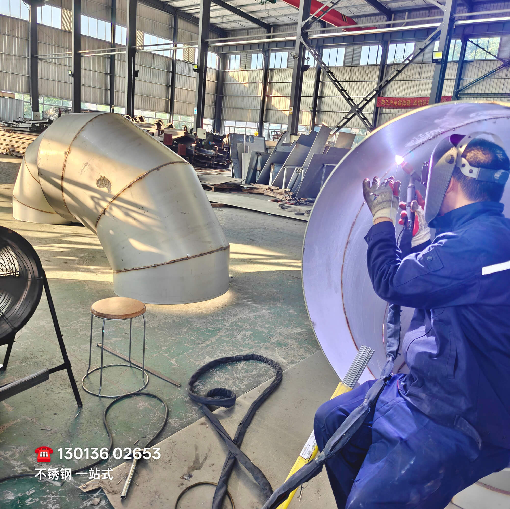 Plate Rolling, Rolled and welded